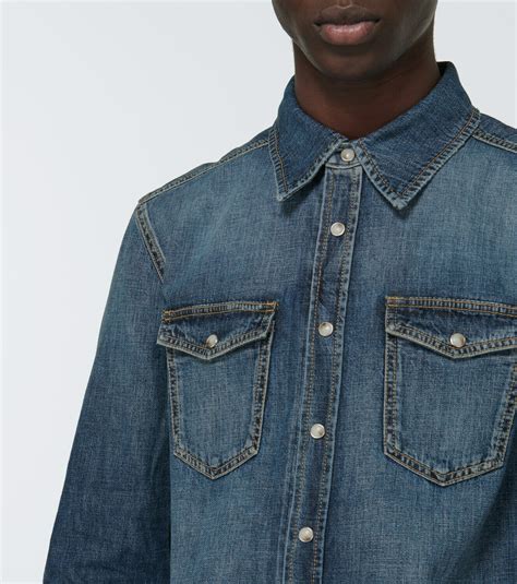 givenchy denim shirt.